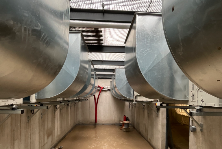 Installation de bouche d'aération Daikin